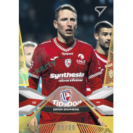 2025/26 Sportzoo Chance Liga 2. série #335 SIMON BAMMENS Gold xx/25