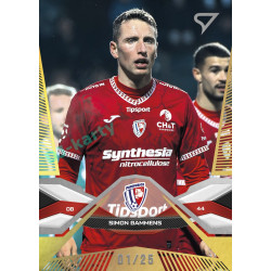 2025/26 Sportzoo Chance Liga 2. série #335 SIMON BAMMENS Gold xx/25