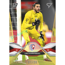 2025/26 Sportzoo Chance Liga 2. série #333 LUKA KHARATISHVILI Gold xx/25
