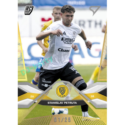 2025/26 Sportzoo Chance Liga 2. série #351 STANISLAV PETRUTA Gold xx/25