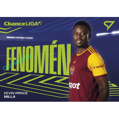 2025/26 Sportzoo Chance Liga 2. série #FE-41 KEVIN-PRINCE MILLA Fenomén