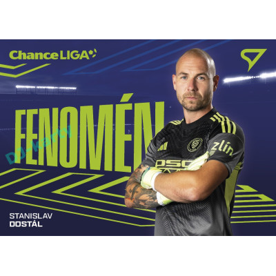 2025/26 Sportzoo Chance Liga 2. série #FE-45 STANISLAV DOSTÁL Fenomén