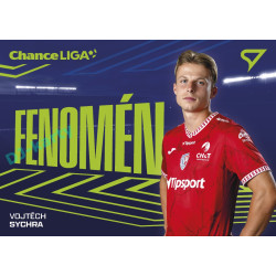 2025/26 Sportzoo Chance Liga 2. série #FE-42 VOJTĚCH SYCHRA Fenomén