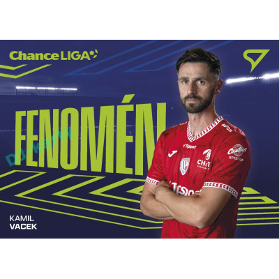 2025/26 Sportzoo Chance Liga 2. série #FE-43 KAMIL VACEK Fenomén
