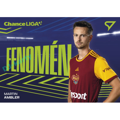 2025/26 Sportzoo Chance Liga 2. série #FE-40 MARTIN AMBLER Fenomén