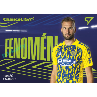 2025/26 Sportzoo Chance Liga 2. série #FE-47 TOMÁŠ POZNAR Fenomén