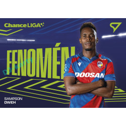 2025/26 Sportzoo Chance Liga 2. série #FE-04 SAMPSON DWEH Fenomén
