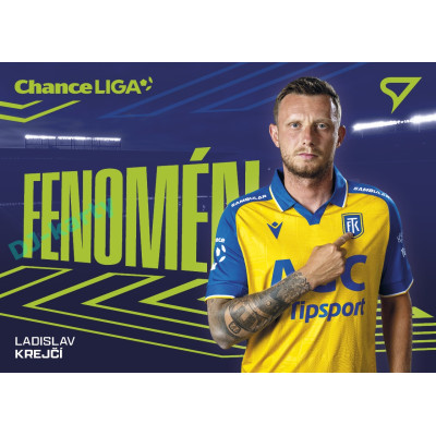 2025/26 Sportzoo Chance Liga 2. série #FE-31 LADISLAV KREJČÍ Fenomén