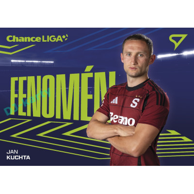 2025/26 Sportzoo Chance Liga 2. série #FE-12 JAN KUCHTA Fenomén