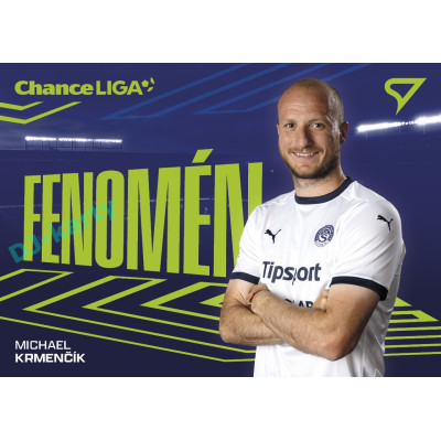 2025/26 Sportzoo Chance Liga 2. série #FE-38 MICHAEL KRMENČÍK Fenomén