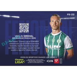 2025/26 Sportzoo Chance Liga 2. série #FE-22 VÁCLAV DRCHAL Fenomén