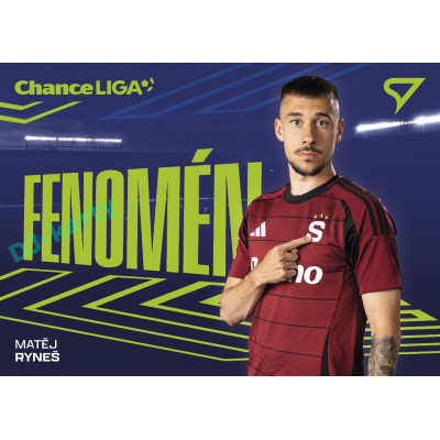 2025/26 Sportzoo Chance Liga 2. série #FE-11 MATĚJ RYNEŠ Fenomén