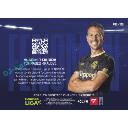 2025/26 Sportzoo Chance Liga 2. série #FE-19 VLADIMÍR DARIDA Fenomén