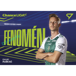 2025/26 Sportzoo Chance Liga 2. série #FE-15 DAVID PUŠKÁČ Fenomén