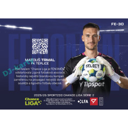 2025/26 Sportzoo Chance Liga 2. série #FE-30 MATOUŠ TRMAL Fenomén