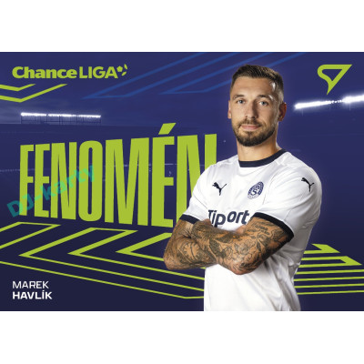 2025/26 Sportzoo Chance Liga 2. série #FE-36 MAREK HAVLÍK Fenomén