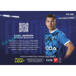 2025/26 Sportzoo Chance Liga 2. série #FE-35 DANIEL MAREČEK Fenomén