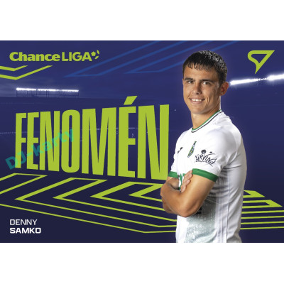 2025/26 Sportzoo Chance Liga 2. série #FE-28 DENNY SAMKO Fenomén