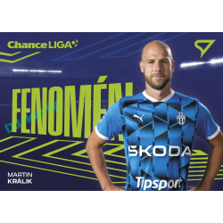 2025/26 Sportzoo Chance Liga 2. série #FE-34 MARTIN KRÁLIK Fenomén