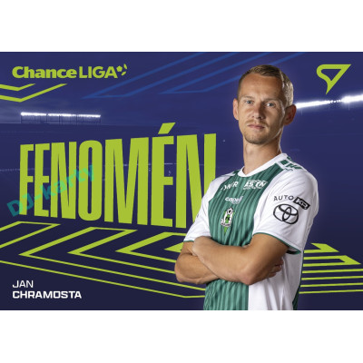 2025/26 Sportzoo Chance Liga 2. série #FE-13 JAN CHRAMOSTA Fenomén