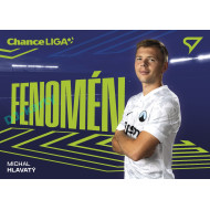 2025/26 Sportzoo Chance Liga 2. série #FE-26 MICHAL HLAVATÝ Fenomén