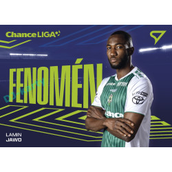 2025/26 Sportzoo Chance Liga 2. série #FE-14 LAMIN JAWO Fenomén