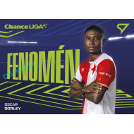 2025/26 Sportzoo Chance Liga 2. série #FE-02 OSCAR DORLEY Fenomén