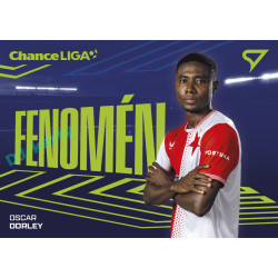 2025/26 Sportzoo Chance Liga 2. série #FE-02 OSCAR DORLEY Fenomén