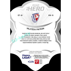 2025/26 Sportzoo Chance Liga 2. série #RH-9 VOJTĚCH PATRÁK Road 2 Hero