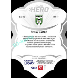 2025/26 Sportzoo Chance Liga 2. série #RH-7 DENNY SAMKO Road 2 Hero