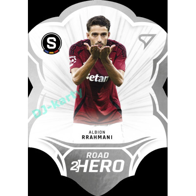 2025/26 Sportzoo Chance Liga 2. série #RH-2 ALBION RRAHMANI Road 2 Hero
