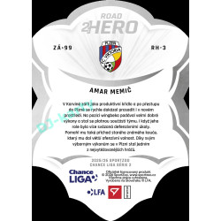 2025/26 Sportzoo Chance Liga 2. série #RH-3 AMAR MEMIČ Road 2 Hero