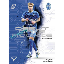2025/26 Sportzoo Chance Liga 2. série #DR-11 JOSEF KOLÁŘÍK Debut Date Rookie