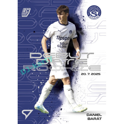 2025/26 Sportzoo Chance Liga 2. série #DR-12 DANIEL BARÁT Debut Date Rookie