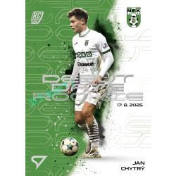 2025/26 Sportzoo Chance Liga 2. série #DR-09 JAN CHYTRÝ Debut Date Rookie