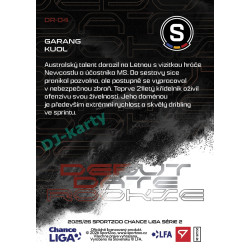 2025/26 Sportzoo Chance Liga 2. série #DR-04 GARANG KUOL Debut Date Rookie