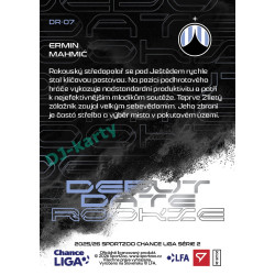 2025/26 Sportzoo Chance Liga 2. série #DR-07 ERMIN MAHMIĆ Debut Date Rookie