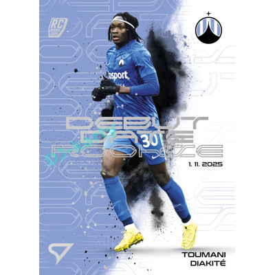 2025/26 Sportzoo Chance Liga 2. série #DR-06 TOUMANI DIAKITÉ Debut Date Rookie