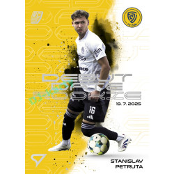 2025/26 Sportzoo Chance Liga 2. série #DR-17 STANISLAV PETRUTA Debut Date Rookie