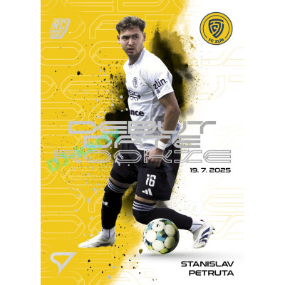2025/26 Sportzoo Chance Liga 2. série #DR-17 STANISLAV PETRUTA Debut Date Rookie