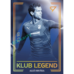 2025/26 Sportzoo Chance Liga 2. série #KL47 Aleš Hruška Klub Legend Royal Blue xx/85