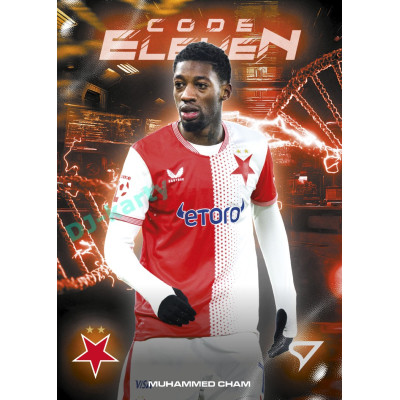 2025/26 Sportzoo Chance Liga 2. série #CE-03 MUHAMMED CHAM Code Eleven