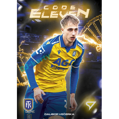 2025/26 Sportzoo Chance Liga 2. série #CE-26 DALIBOR VEČERKA Code Eleven