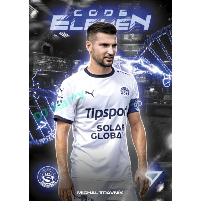 2025/26 Sportzoo Chance Liga 2. série #CE-31 MICHAL TRÁVNÍK Code Eleven
