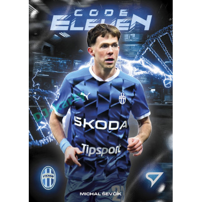 2025/26 Sportzoo Chance Liga 2. série #CE-29 MICHAL ŠEVČÍK Code Eleven