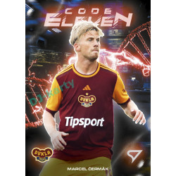 2025/26 Sportzoo Chance Liga 2. série #CE-32 MARCEL ČERMÁK Code Eleven