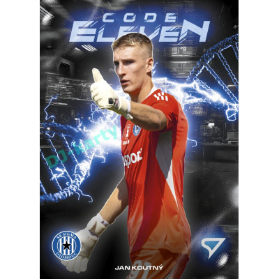 2025/26 Sportzoo Chance Liga 2. série #CE-16 JAN KOUTNÝ Code Eleven