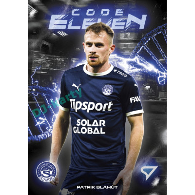 2025/26 Sportzoo Chance Liga 2. série #CE-30 PATRIK BLAHÚT Code Eleven
