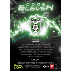 2025/26 Sportzoo Chance Liga 2. série #CE-24 JAKUB LAPEŠ Code Eleven
