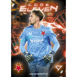 2025/26 Sportzoo Chance Liga 2. série #CE-01 JAKUB MARKOVIČ Code Eleven